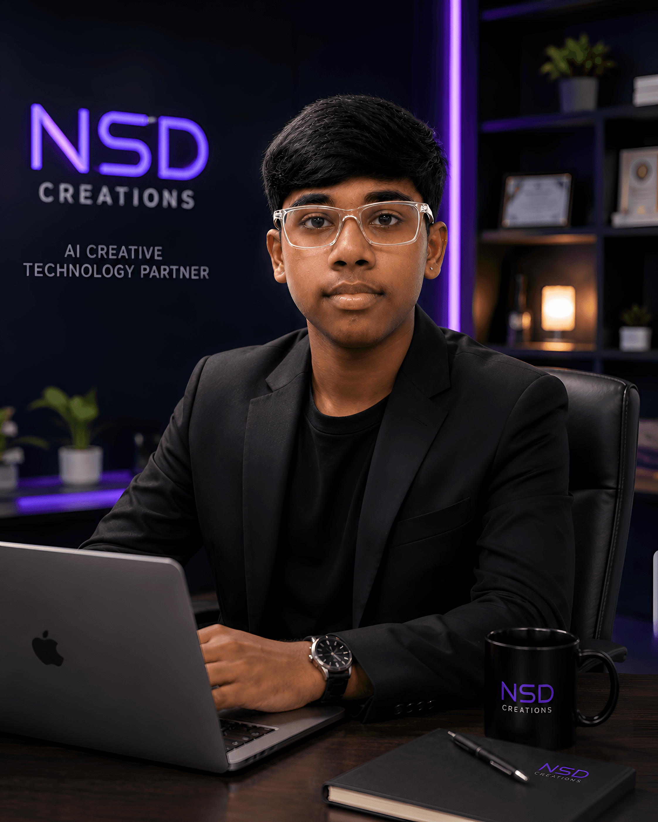 Sai Dheeraj Nalkari - Founder of NSD Creations