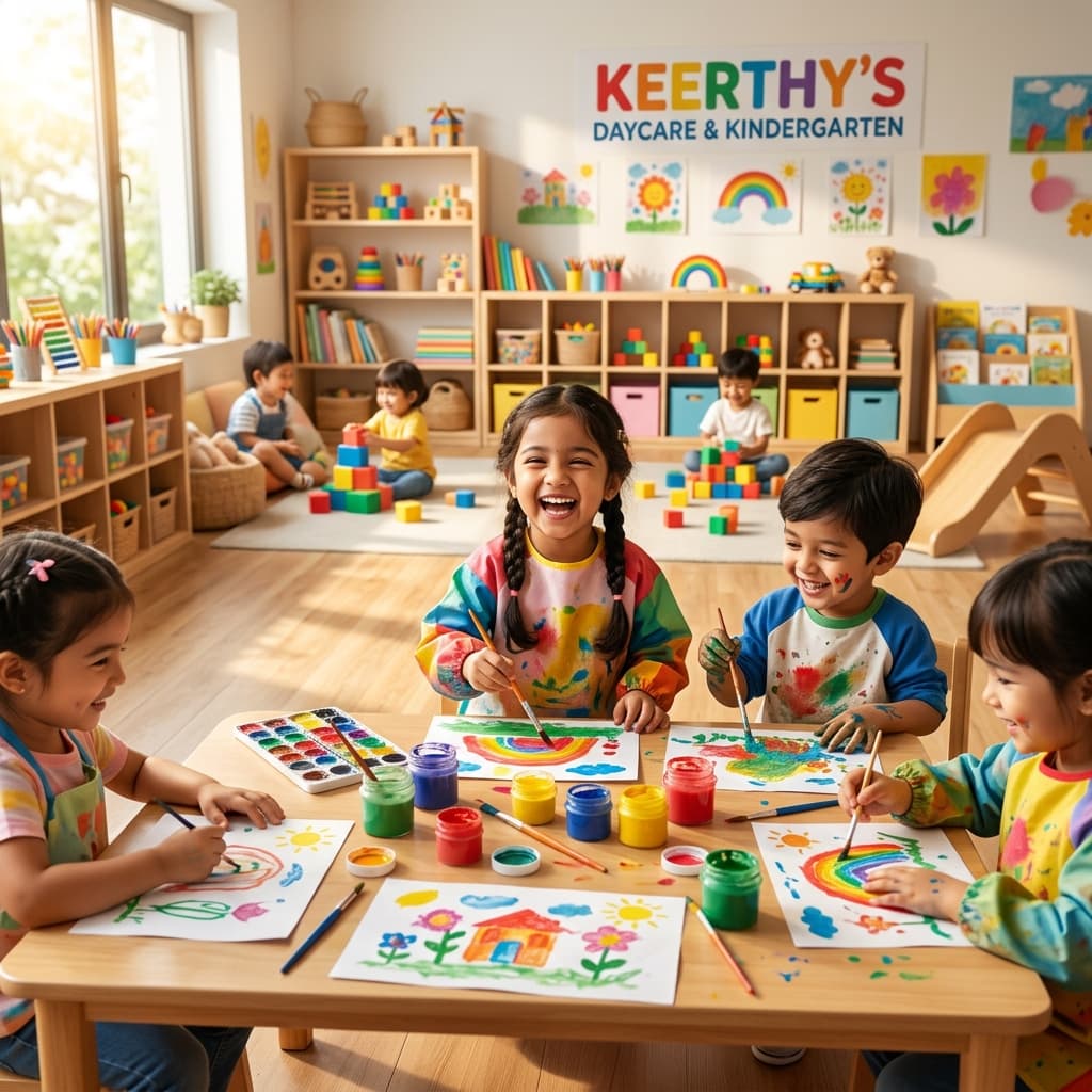 Keerthy's Daycare & Kindergarten Promotional Video